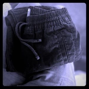 Boys Size 8 ARIZONA Joggers Black EUC